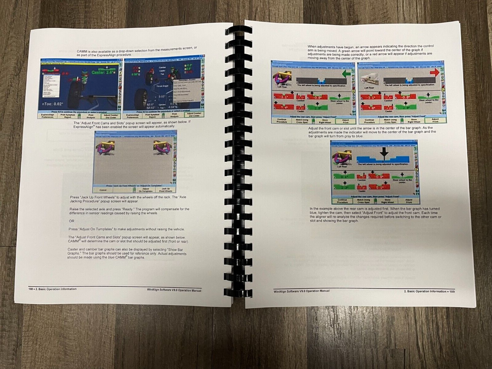Hunter Engineering WinAlign Alignment Software Version 9.0 Manual