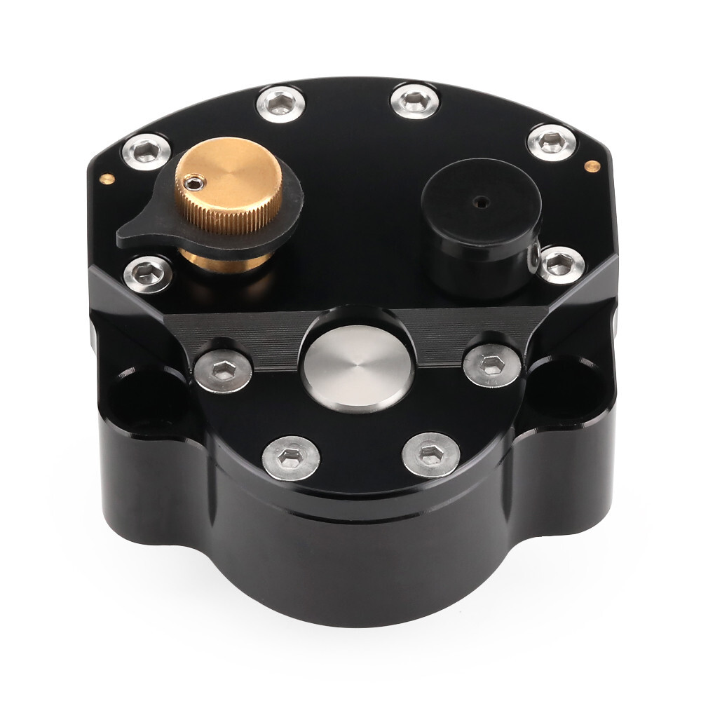Universal Motorcycle Adjustable Steering Damper Stabilizer Safety Control Black