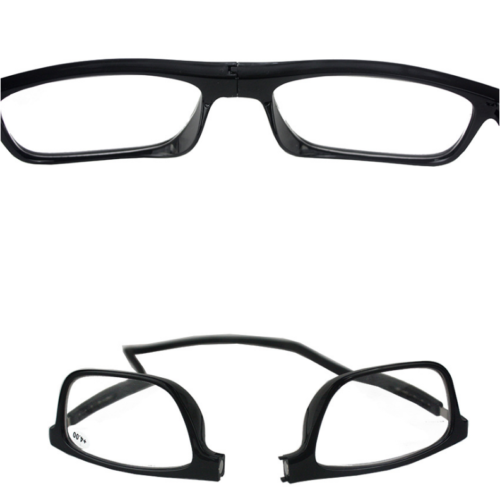 Magnetic Hanging Folding Reading Eyeglasses Glasses Front Click Connect Neck