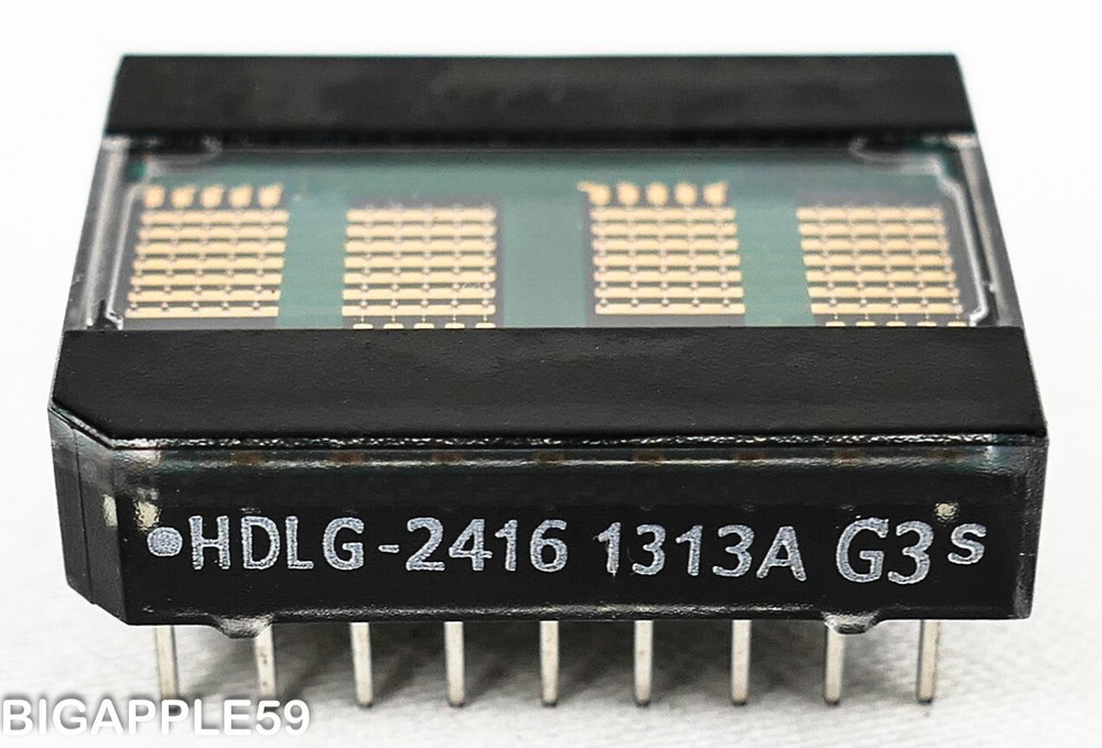 Watkins Johnson WJ-8711A / HF-1000 ** 4 Character Alphanumeric Modules HLDG-2416