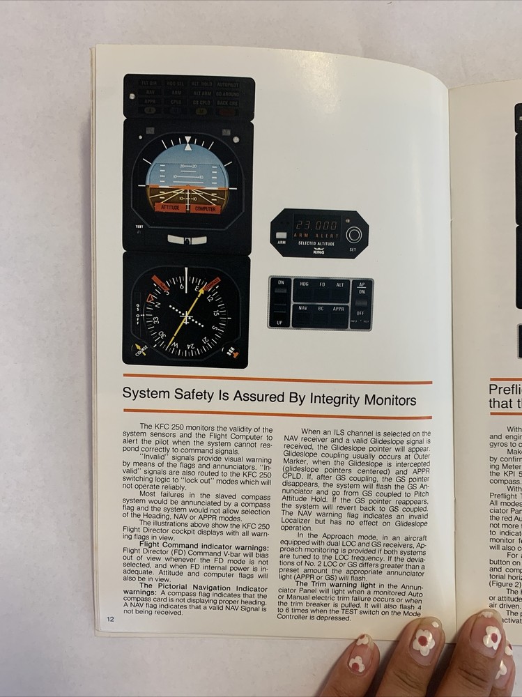 King KFC 250 Flight Control System Pilot's Guide