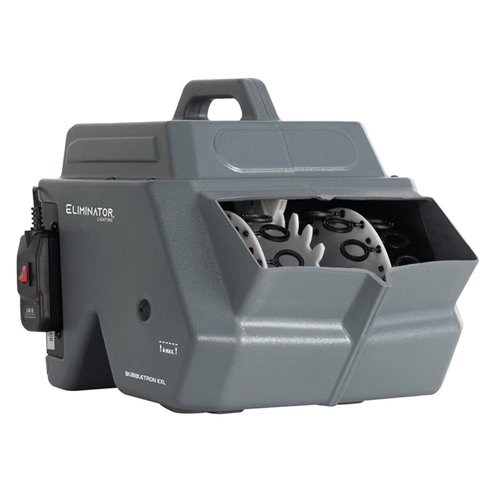 Eliminator Lighting BUBBLETRON EXL Bubble Machine with (2) Gallons Universal ...