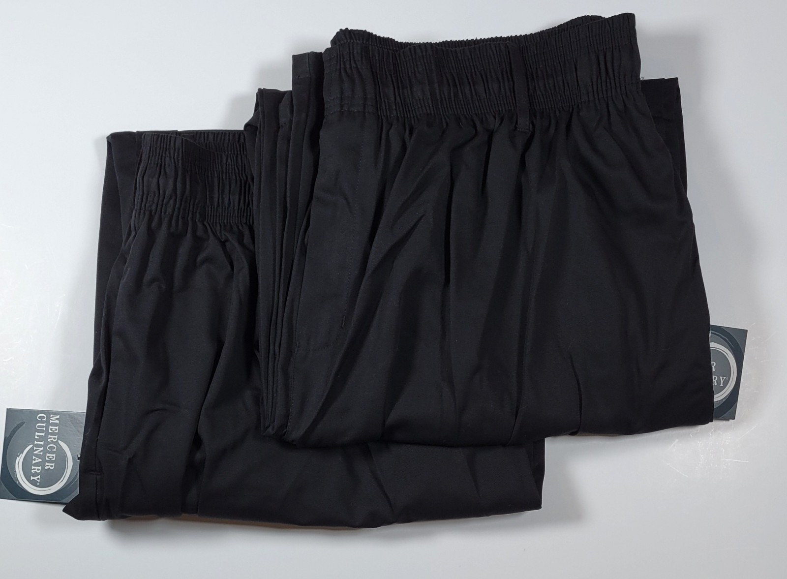 Mercer Culinary M60050BK4X Lot Of 2- Men's 4X Cook Pants Milennia Big/Tall New