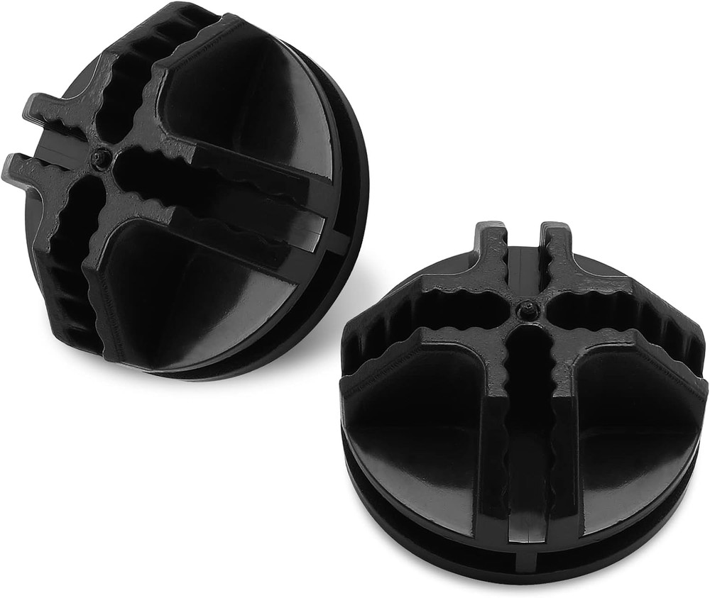 36 Pcs Wire Cube Plastic Connectors for Cube Storage, Black Modular Closet Organ