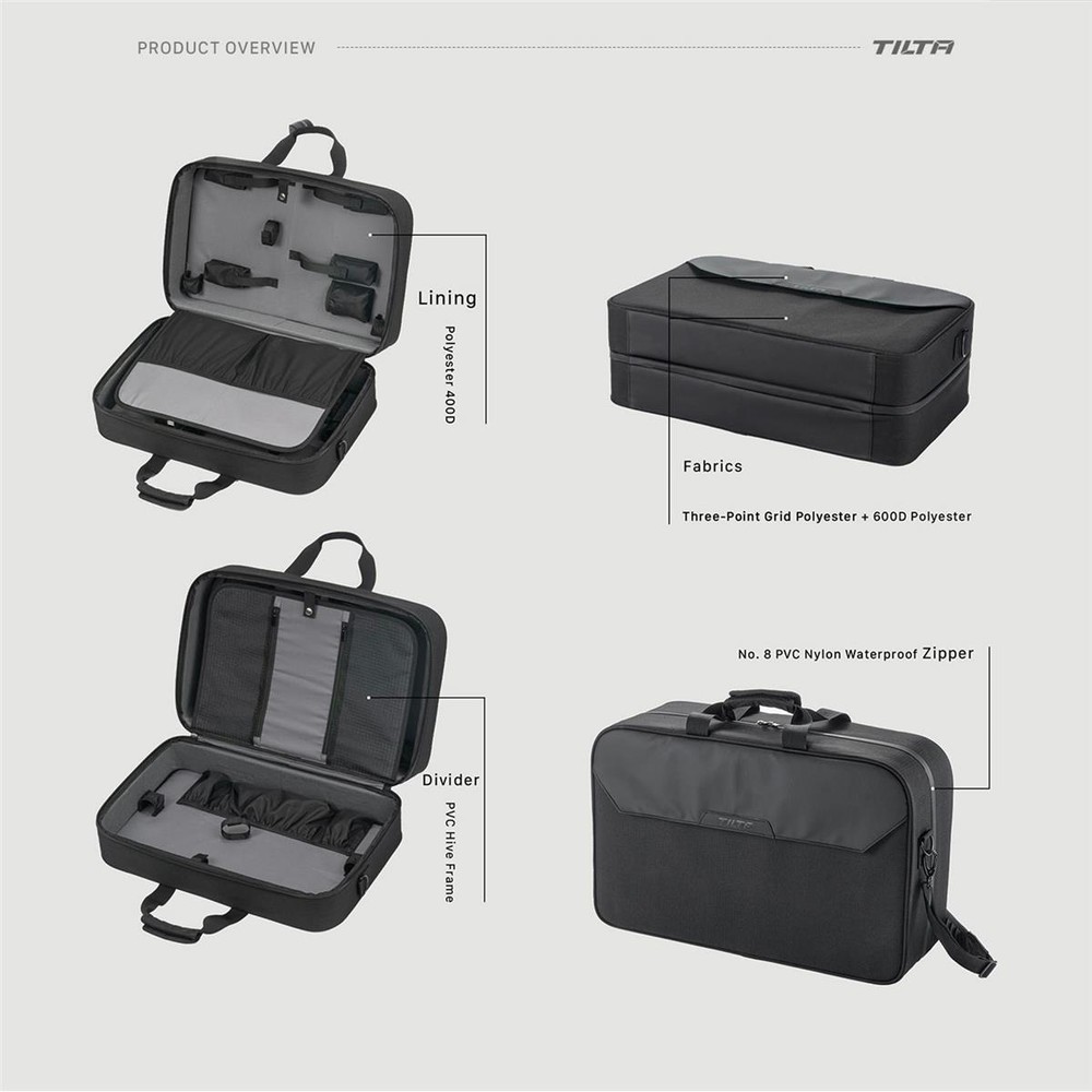 Tilta Soft Shell Case for Advanced Ring Grip, Black #TGA-ARG-SSC