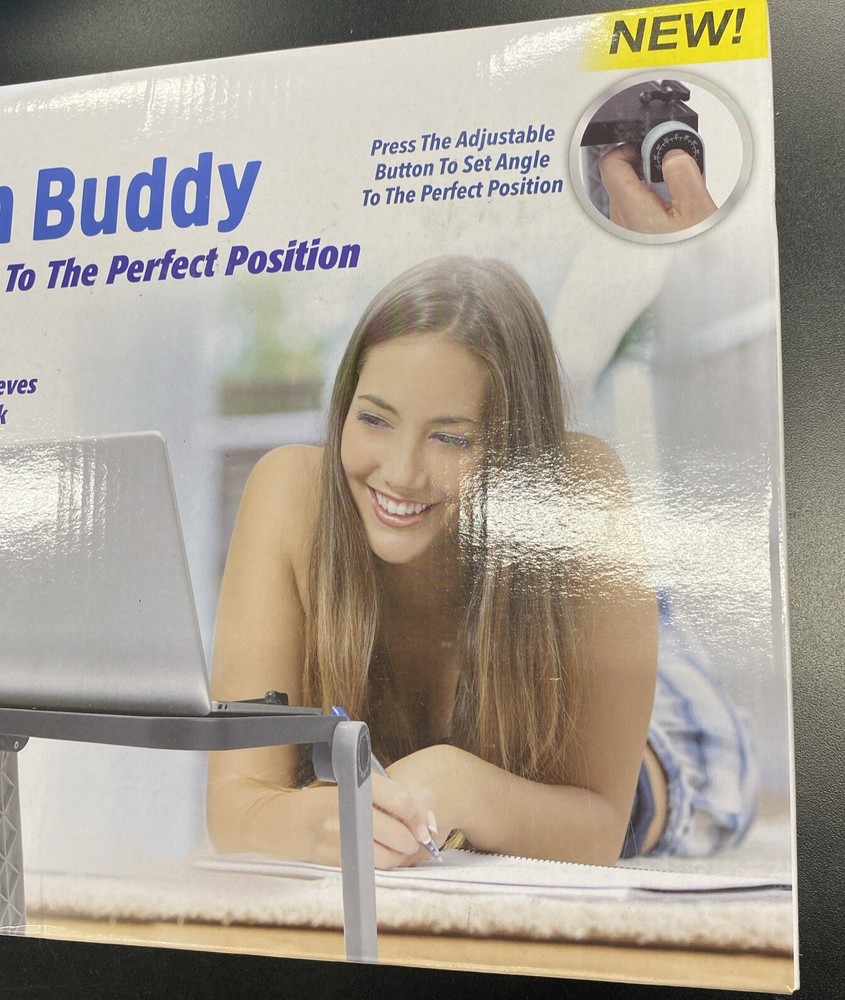 Doohickey Table Tech Buddy - Adjust Your Work Table To The Perfect Position -New