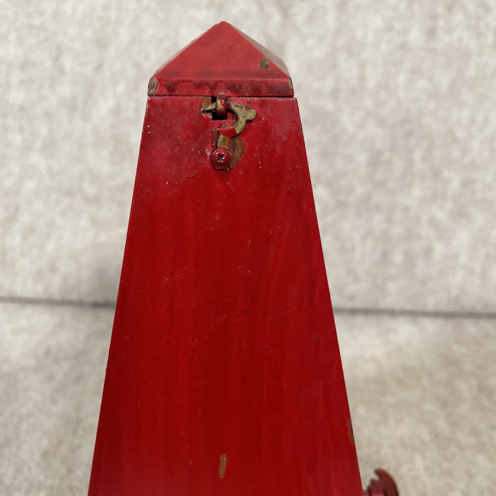 VTG Seth Thomas Metronome Red