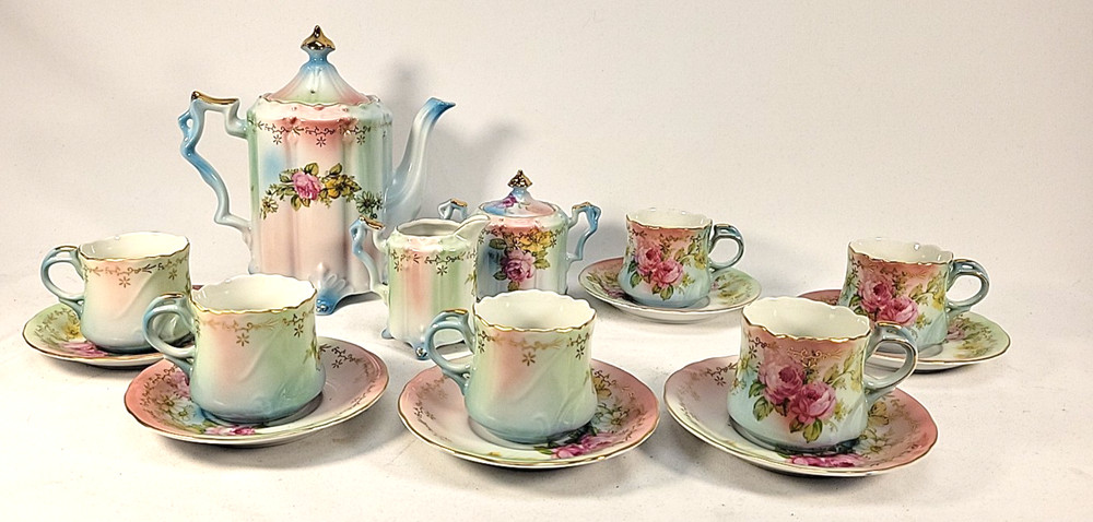 RS PRUSSIA 15 PIECE TEA COFFEE Set