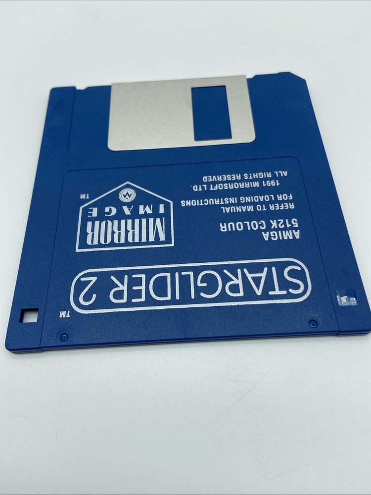 1991 STARGLIDER 2 Amiga VTG Floppy Disk Untested HTF