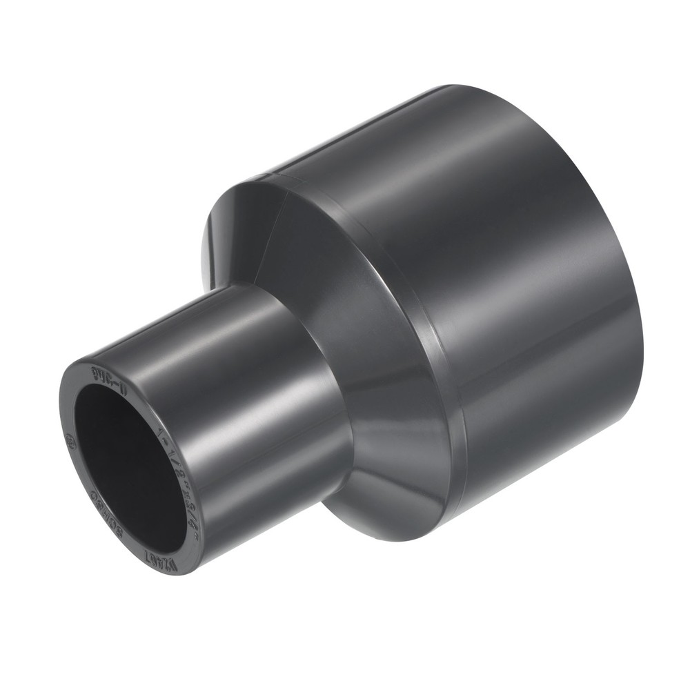 UPVC Pipe Reducer Fitting 1-1/2" x 3/4" Straight Coupling