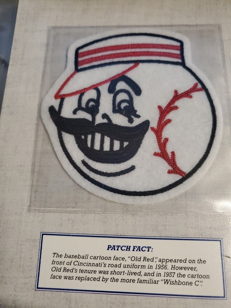 1956 CINCINNATI REDS Willabee & Ward COOPERSTOWN COLLECTION BASEBALL TEAM PATCH