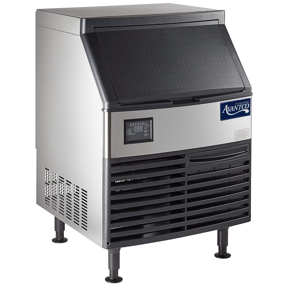 26" Air Cooled Undercounter Half Cube Ice Machine - 160 lb.