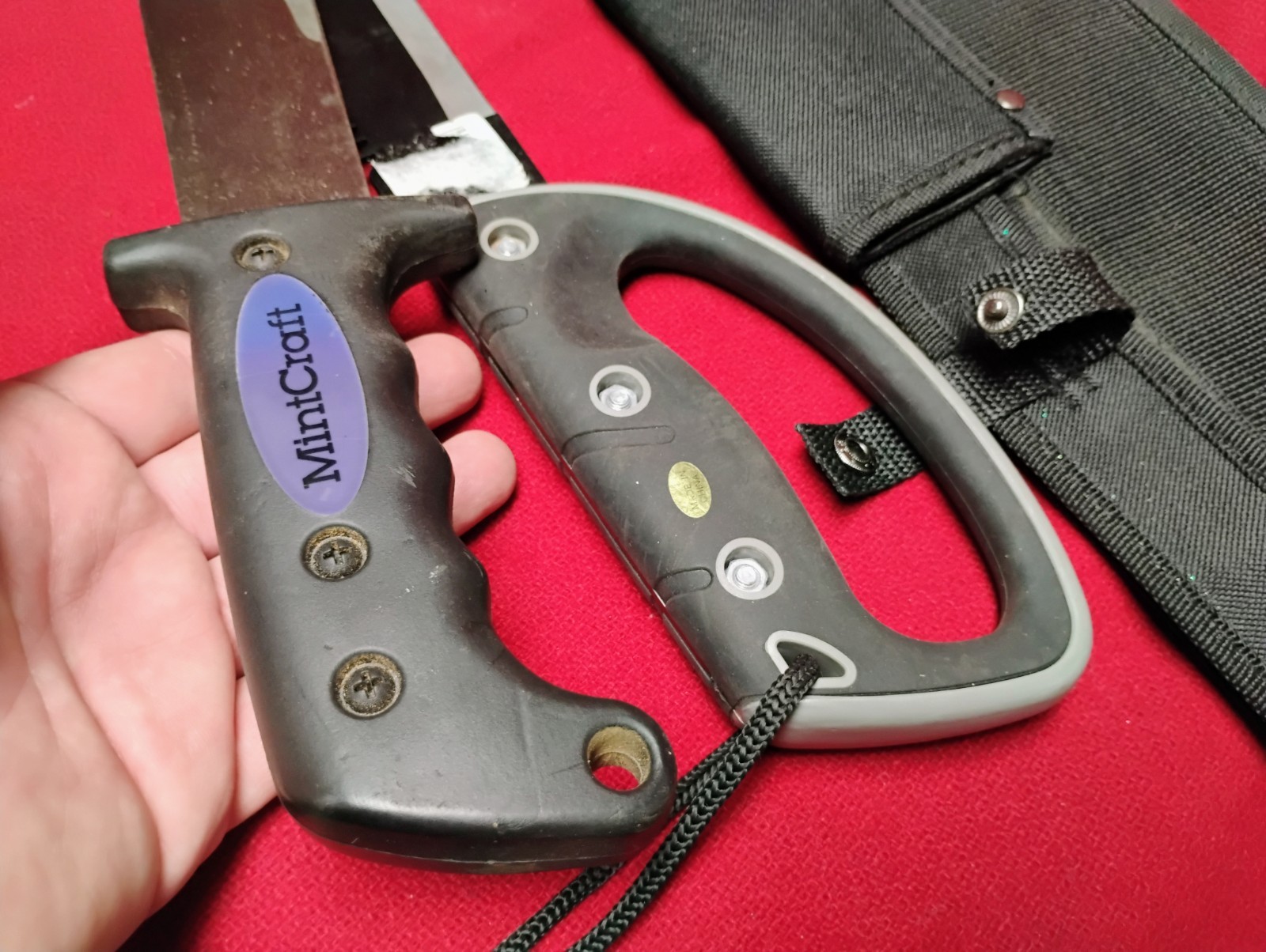 Mechete 2pc lot Mintcraft & Jungle King 21" & 15" blades with sheaths good cond