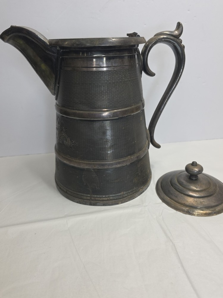 Meridan B. 1861 Double Wall Pitcher