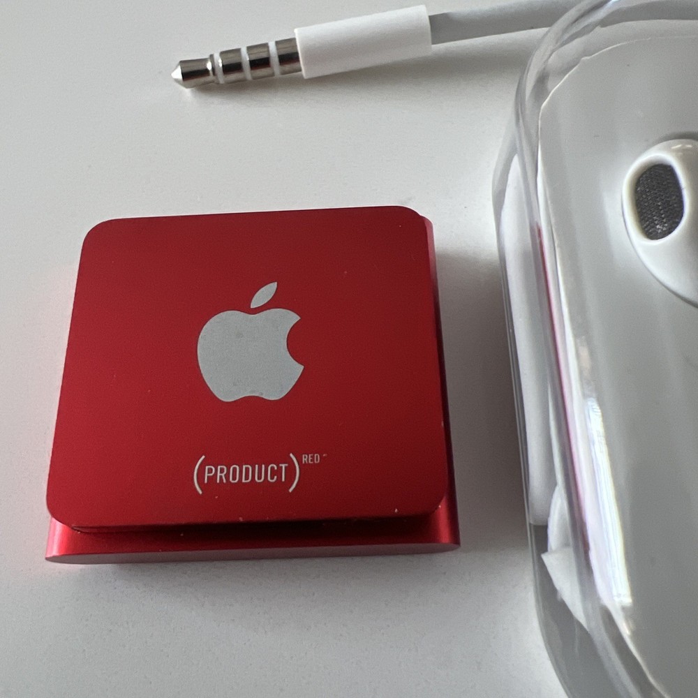 ipod shuffle 4th generation Red new battery