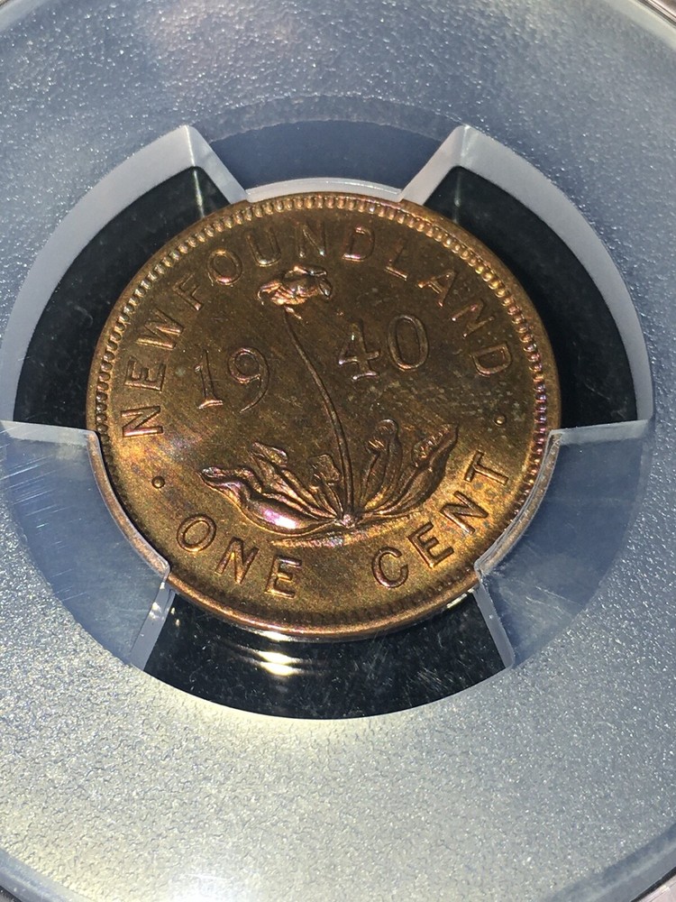 1940 Newfoundland, Small ¢1 Cent, PCGS Graded, **MS-64** #4156