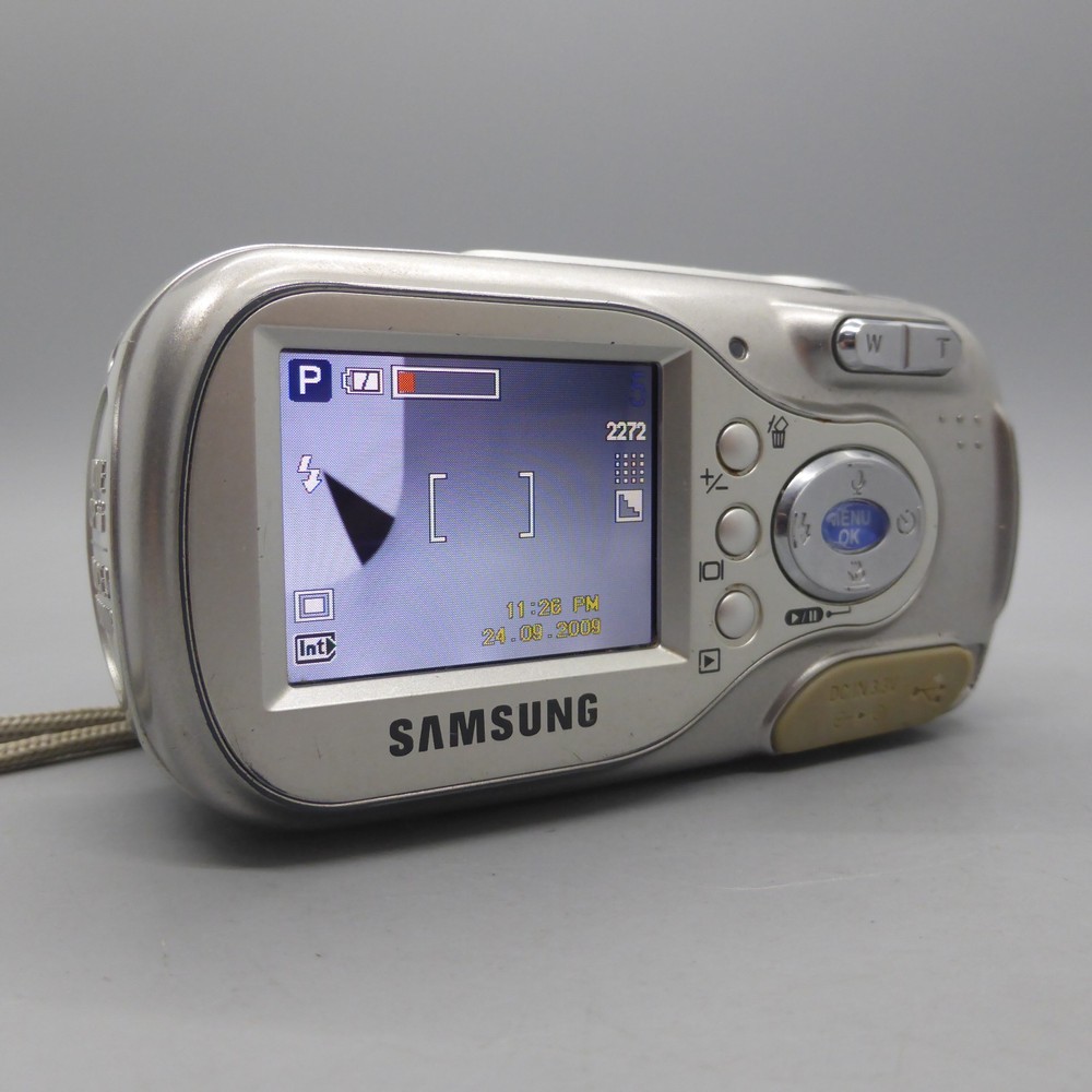 Samsung Digital Camera Digimax A4 4.0MP Silver Tested