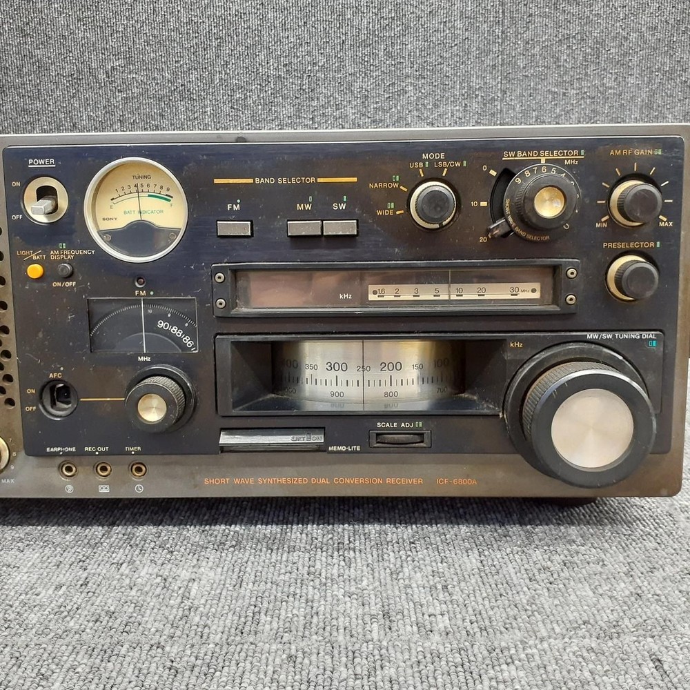 Sony FMAM Tuner Icf-6800a Junk Used