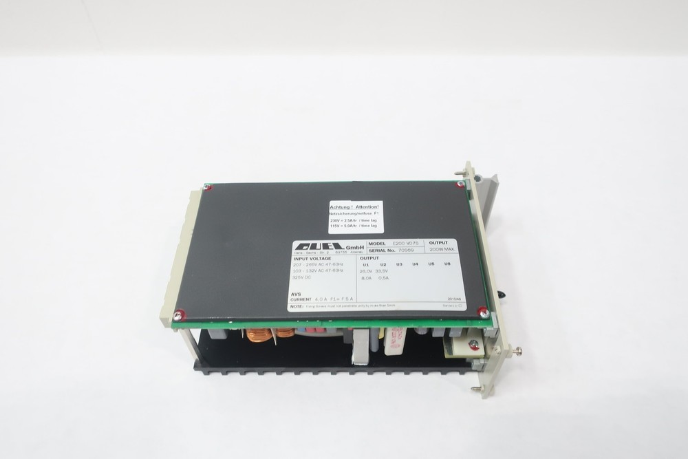 Quel Gmbh E200 V075 Power Supply Module