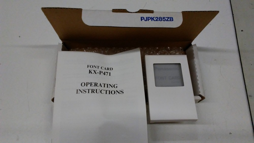 Panasonic KX-P471 Font Card
