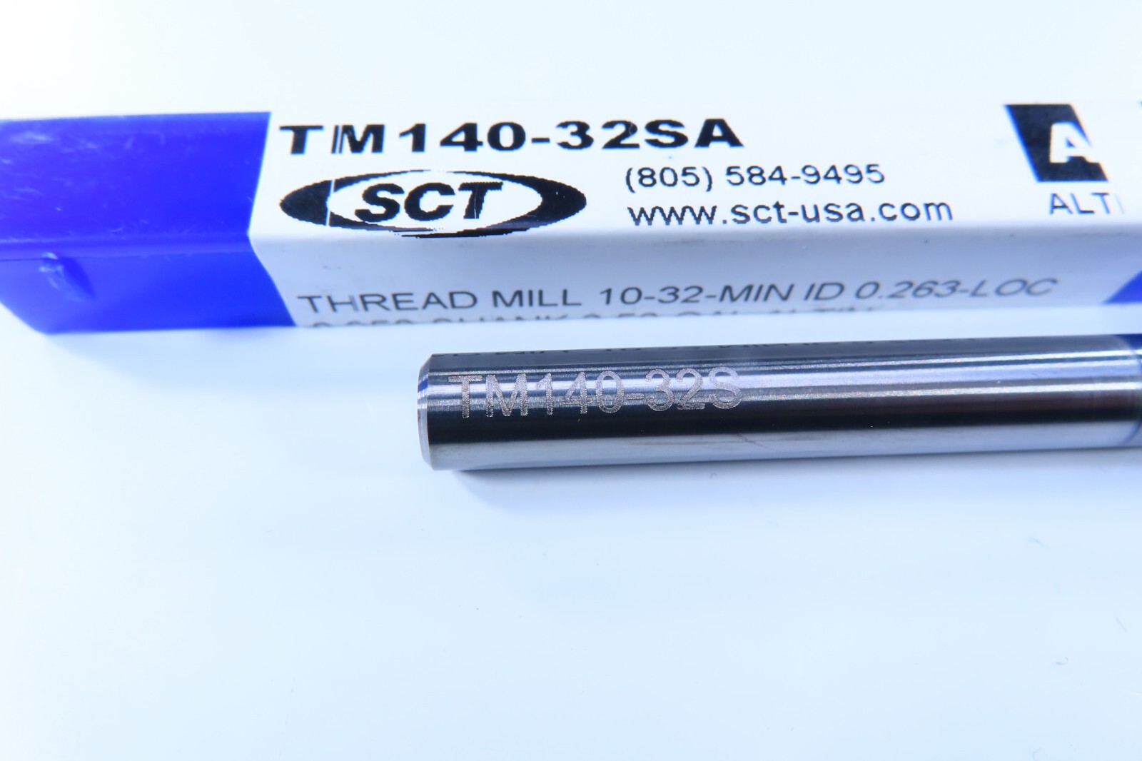 NEW USA SCT 10-32-MIN ID THREAD MILL SOLID CARBIDE CUTTER ENDMILL MACHINIST TOOL