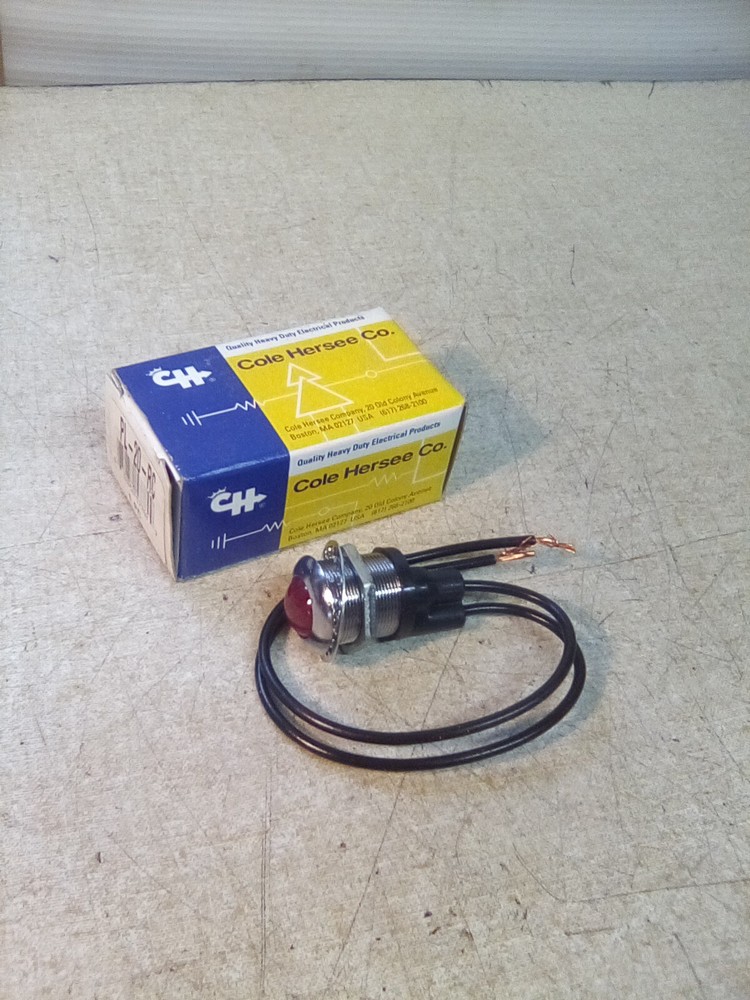 Cole Hersee PL-20-RC Red Pilot Light