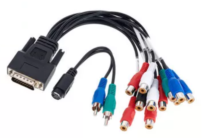 Blackmagic Design Intensity Pro 4K A/V Breakout Cable & S-Video Accessory Cable