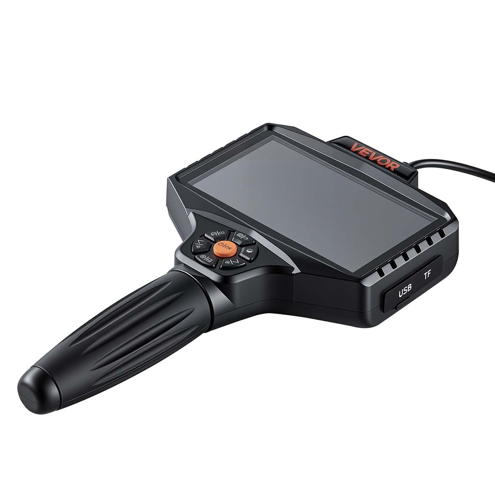 Endoscope with Light, 360° View Coverage Industrial Borescope Inspection Camera