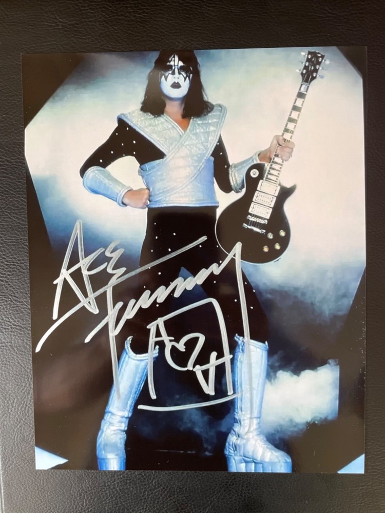 KISS ACE FREHLEY 8 x 10 Autograph Reprint 1 Available Photo Love Gun Alive 2