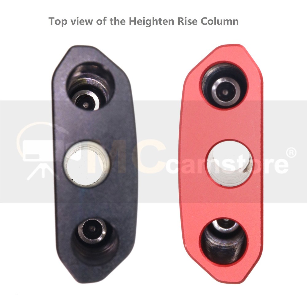 Roini 2 Heighten Rise Column for Tilt Arm Extensions Gimbal Elevated Column