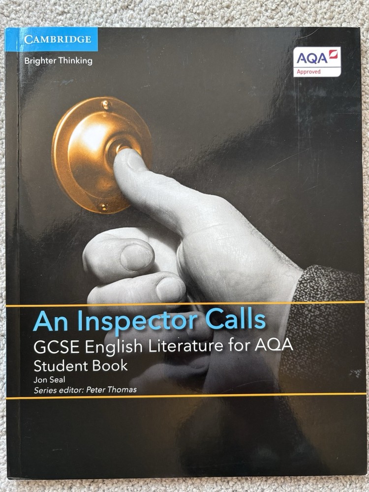 GCSE ‘An Inspector Calls’ AQA Student Book