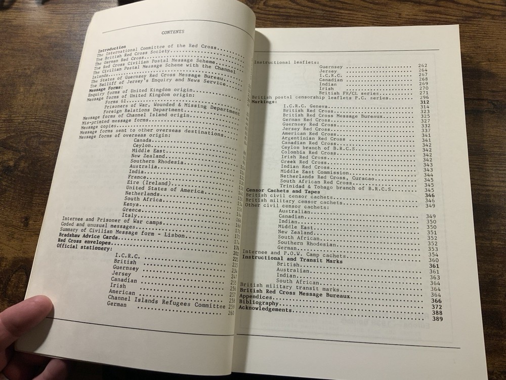 Red Cross Civilian Postal Message Scheme 1940-45 Postal History Paperback Book