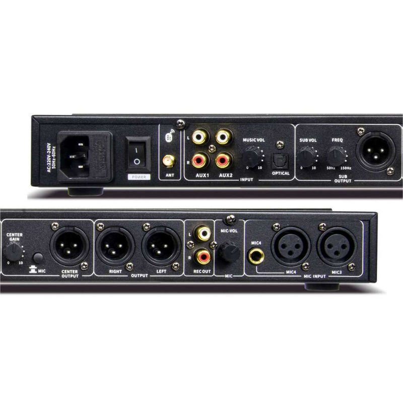 Professional Karaoke Processor Audio Processor Pre-Effects KTV Digital Audio