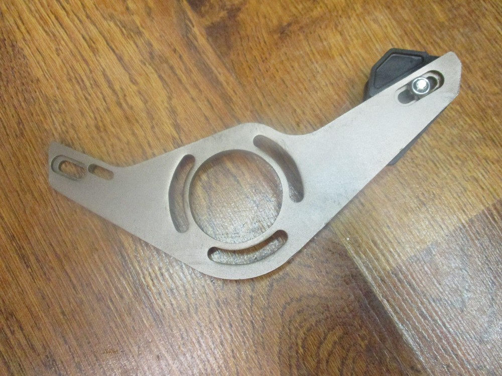 DIRECT BB MOUNT DOWN HILL CHAIN GUIDE GUARD - BRONZE ANODIZED