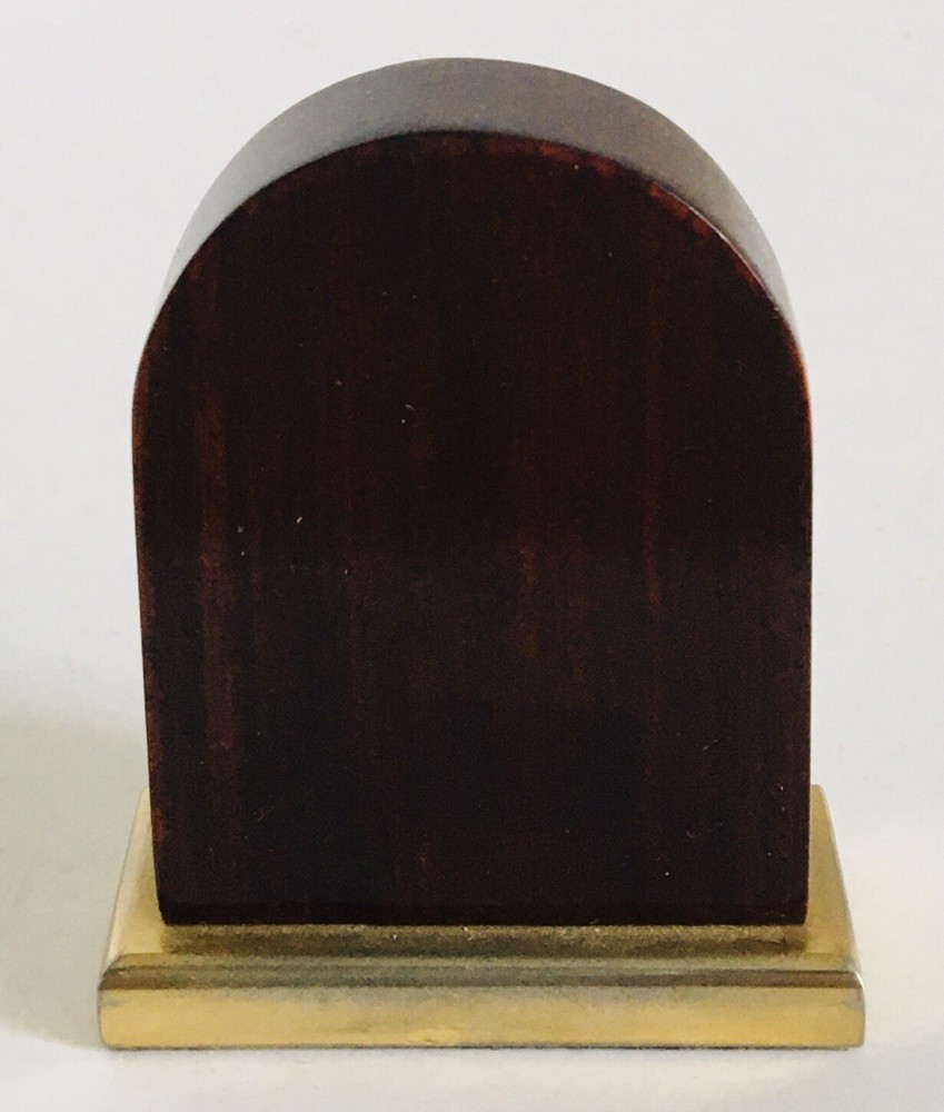 Chass Wood Quartz Mini Desk Table Clock