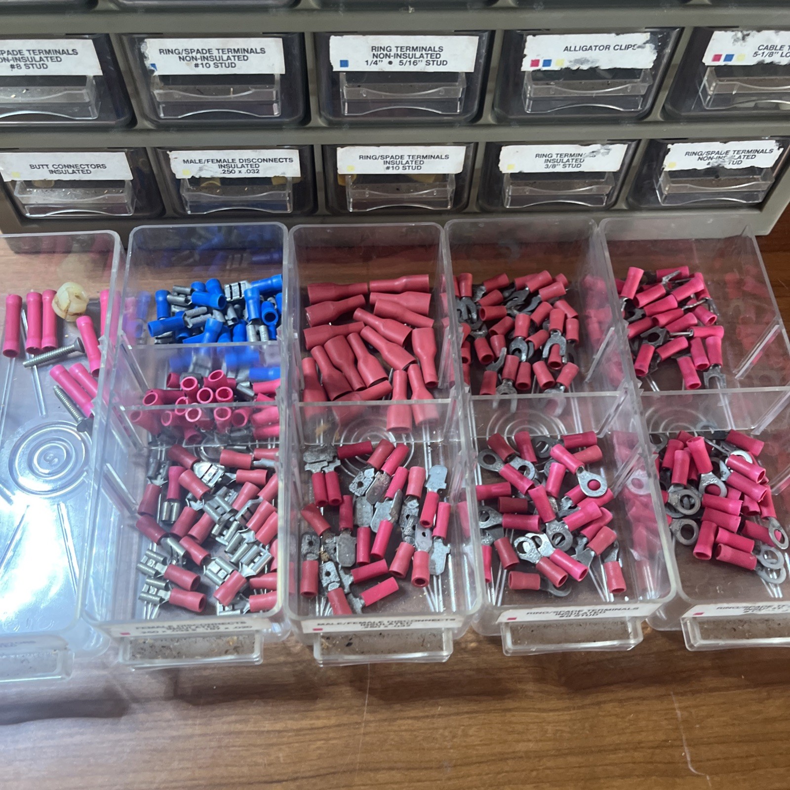 Vintage 1978 D.R.I. Industries Eden Prairie MN Electronics Parts Bin Lot Orignal