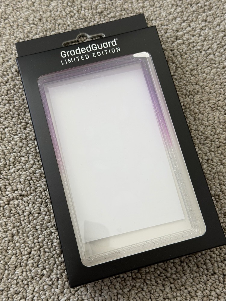 GradedGuard Grape PSA Card Protector Limited Edition New Sealed, Purple