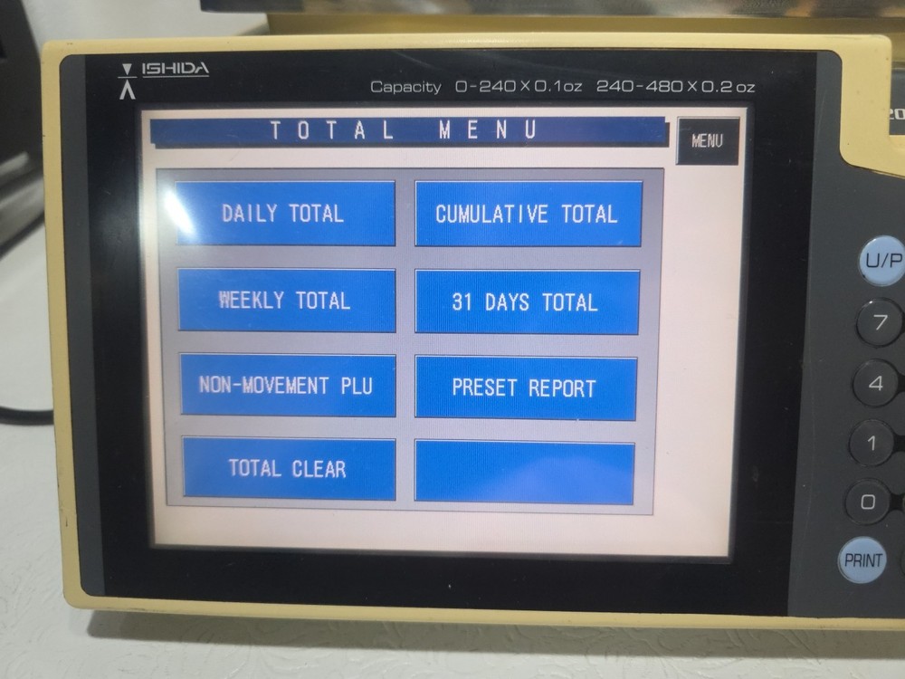 ishida scale SR-2000a