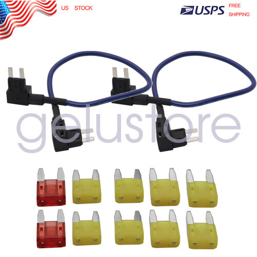2* TIPM Repair Fuel Pump Relay Bypass Cable For 08-16 Chrysler Town and Country