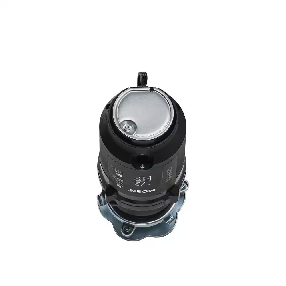 Prep 1/2 HP Continuous Feed Garbage Disposal with Power Cord and Universal Mount