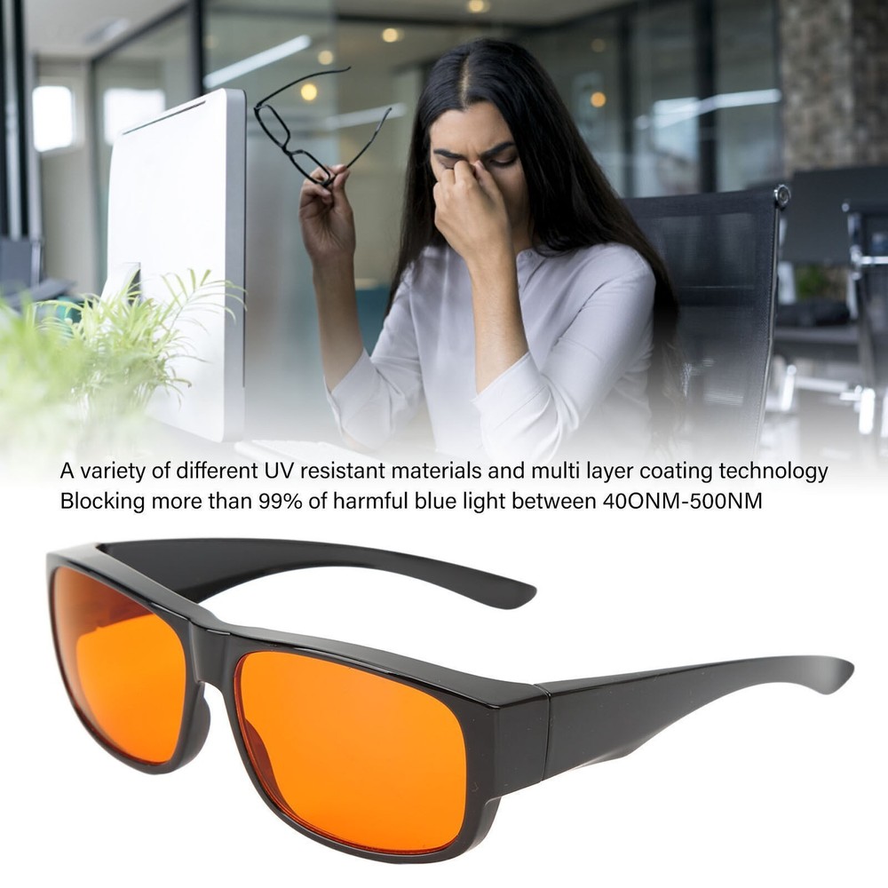 Blue Light Blocking Glasses Powerful Professional Filter Prevent Gaming Fatigue