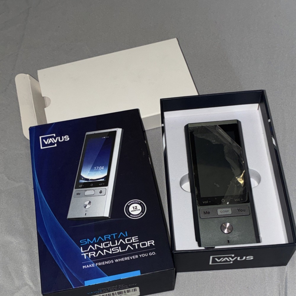 VAVUS Smart AI Handheld Language Translator Electronic Device