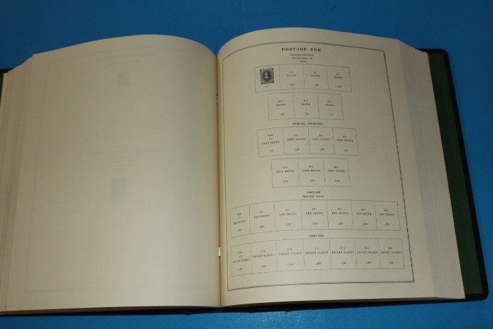 United States Scott National Album Page 2 post 1845-1970 BlueLakeStamps Useful!