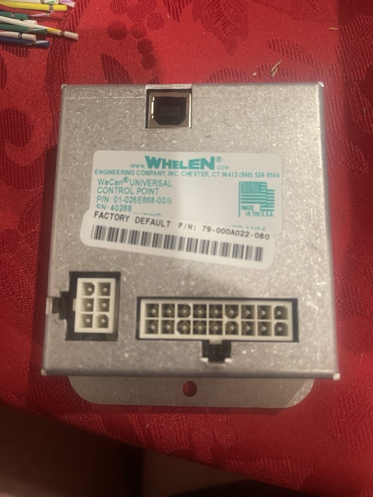 Whelen Light Bar Controller WCCP 01-046E868-00