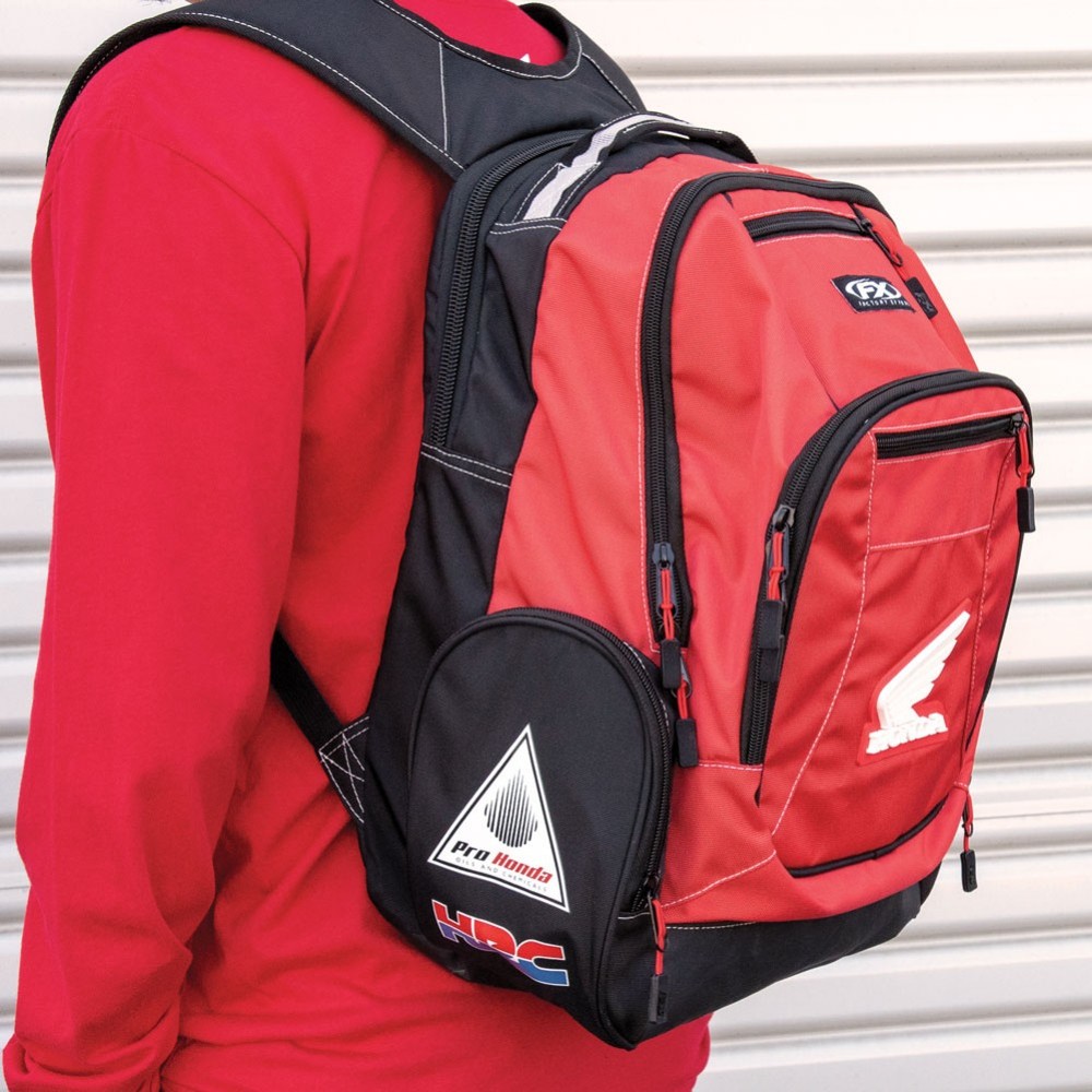 Factory Effex Honda Premium Backpack Red/Black