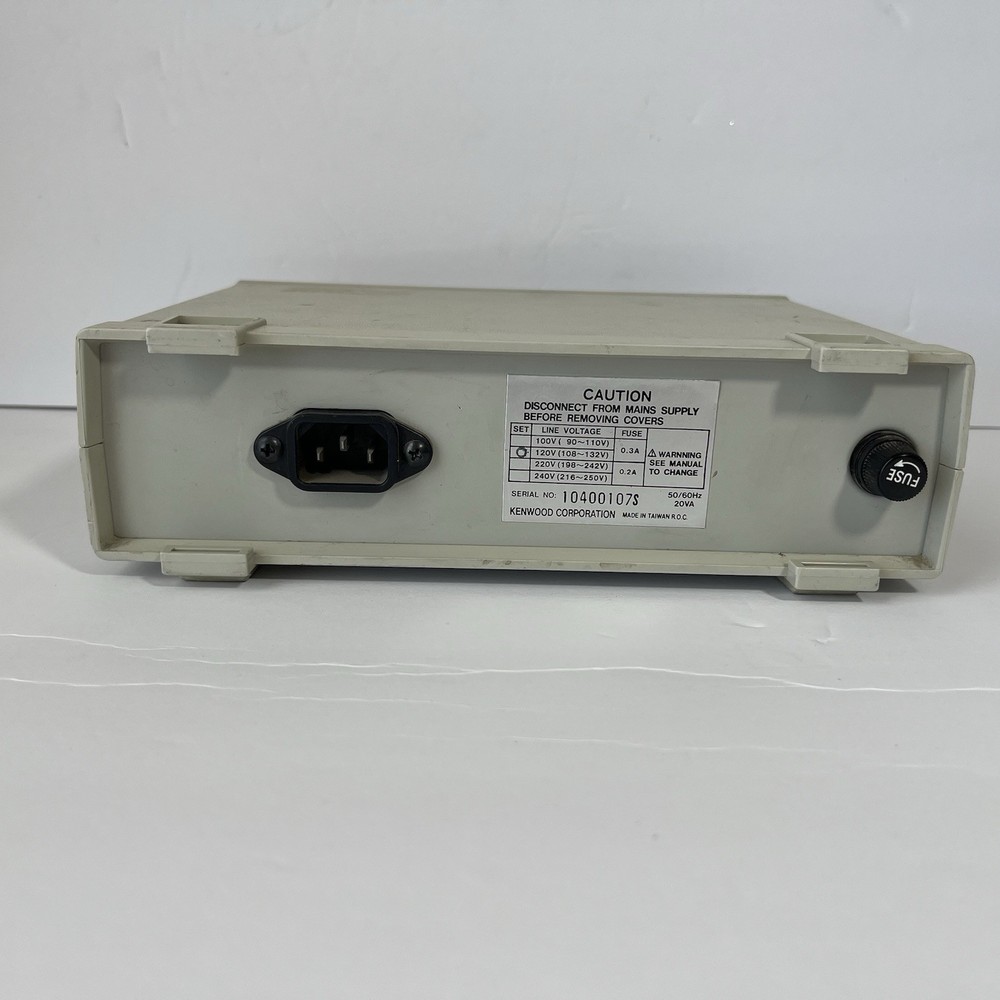 Kenwood FG-273A Function Generator, .2Hz - 2 MHz, Various Output Wave Forms