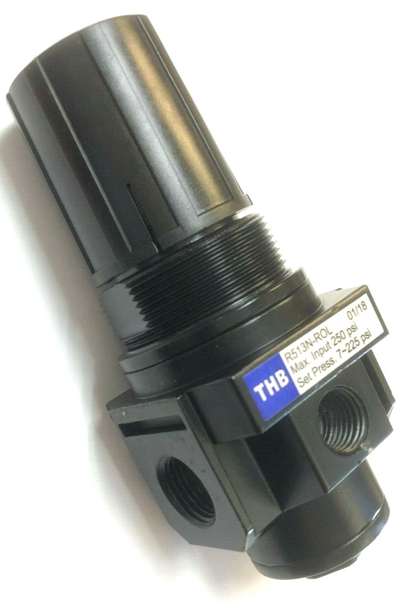 REG0375 , R513N-ROL 3/8" HEAVY DUTY REGULATOR 7-225 PSI / 250PSI MAX ''OEM PART'