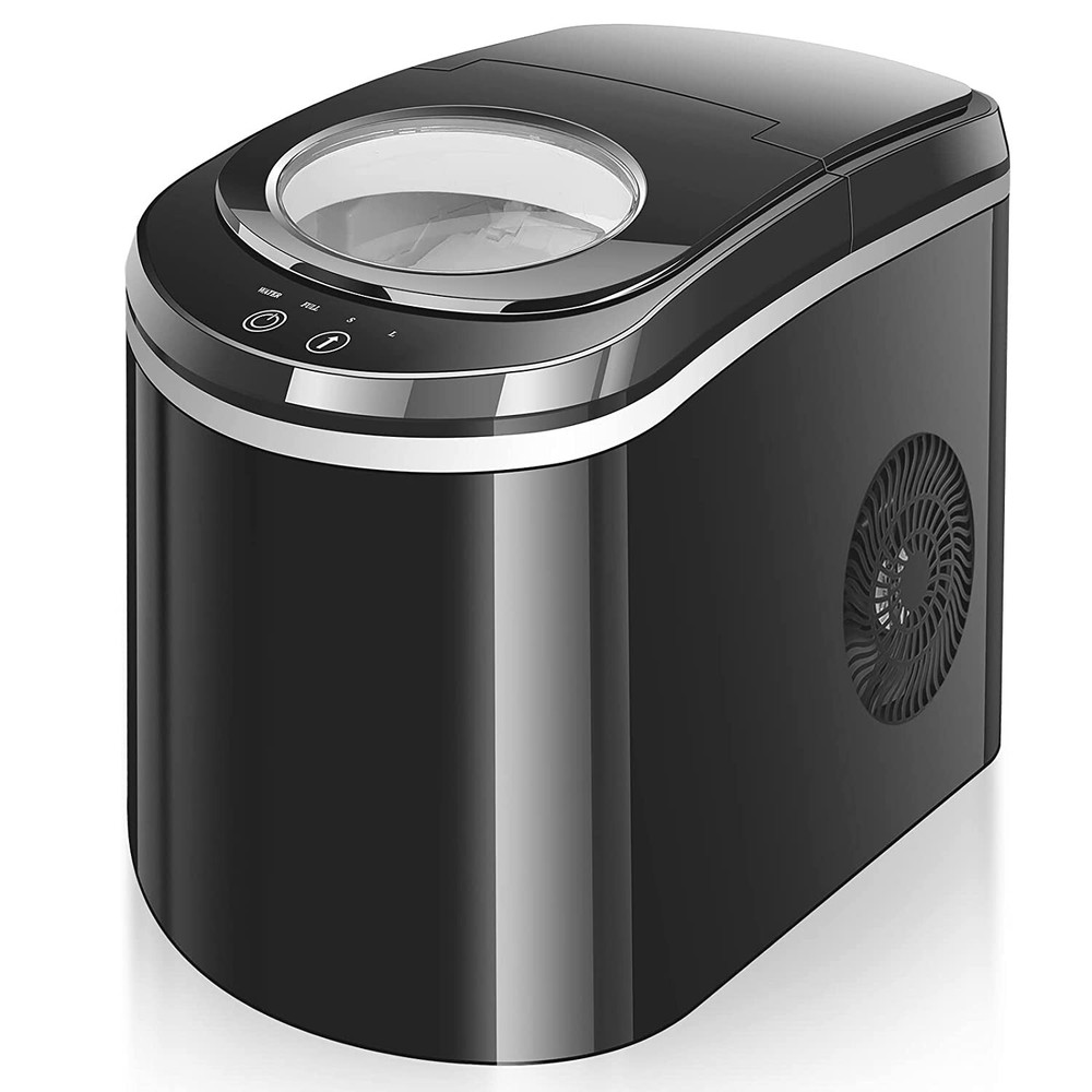 TRUSTECH-ZBJ-12A Self-Cleaning Compact Countertop Portable Ice Maker Machine