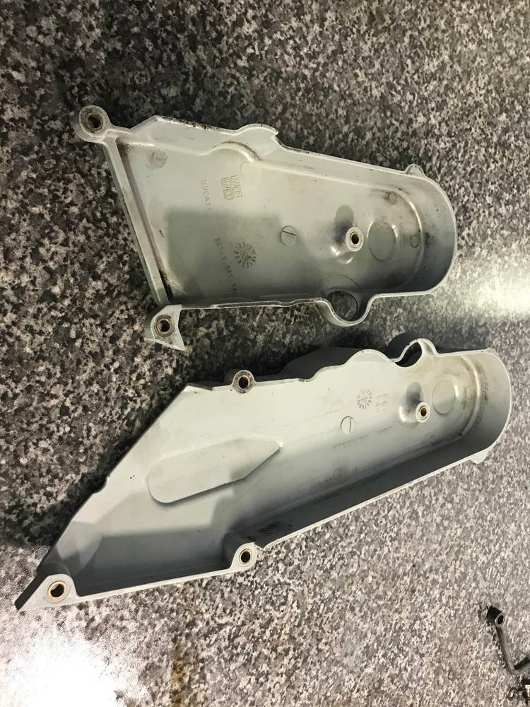 Ducati ST3 DS front + rear cam belt covers set