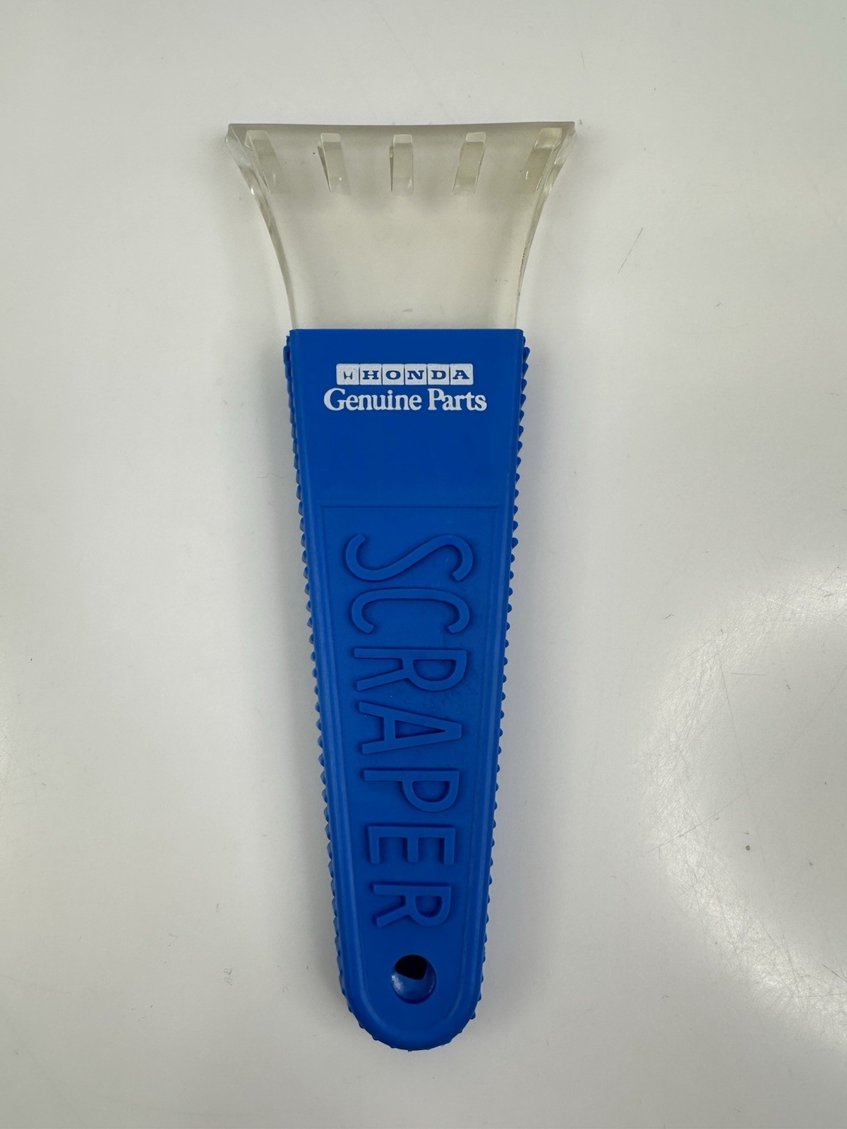 Rare Vintage 1980’s Honda Genuine Parts Dealer Accessory Ice Scraper Blue USA